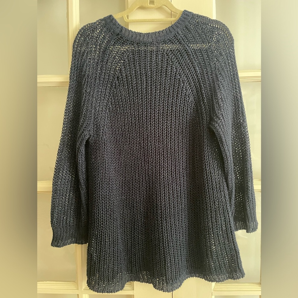 Navy JCrew Sweater